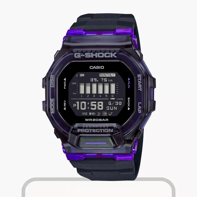 Casio G-Shock G-Squad Vital Bright Series Bluetooth Men's Watch- GBD-200SM-1A6